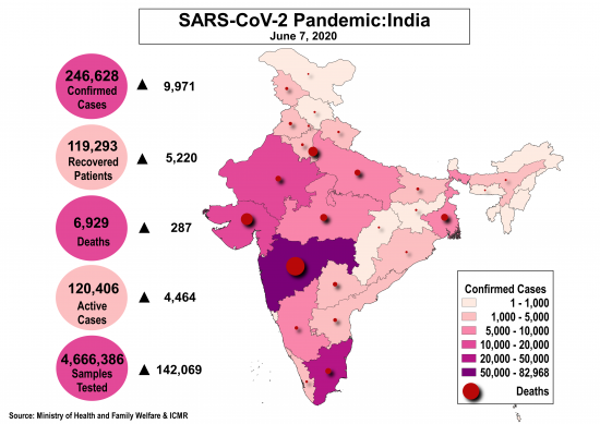 CORONA India Map as on 7 june for Social.png