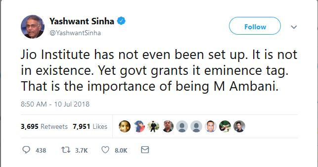 YASVANT SINHA 