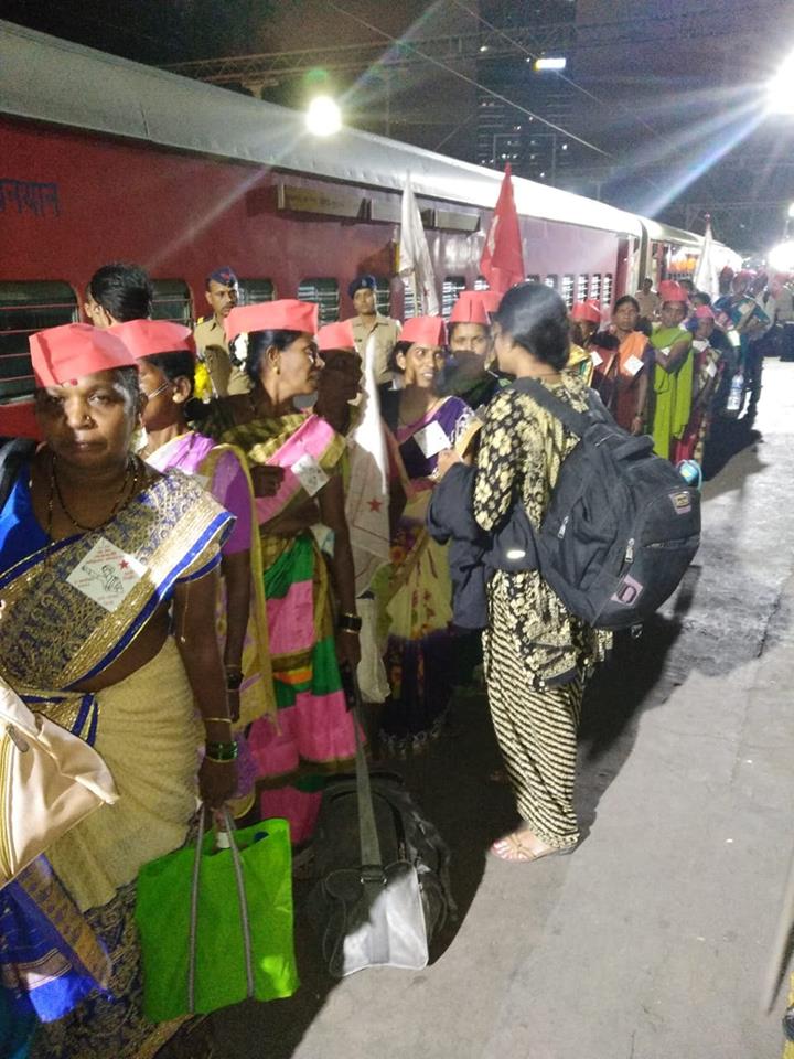 mazdoor kisan rally 