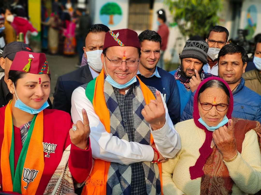 pushkar dhami