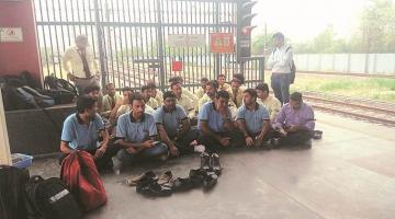 delhi metro strike 