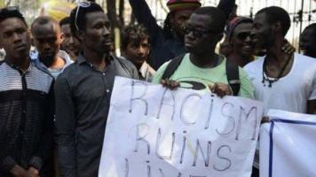 दिल्ली में अफ्रीकी नागरिक पर हमला 