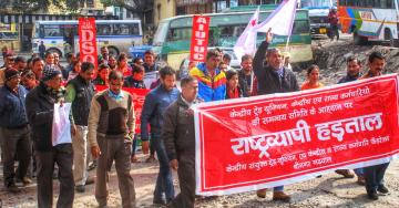 UTTARAKHAND WORKERS STRKE