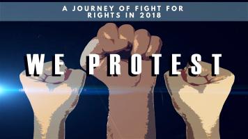 WE protest