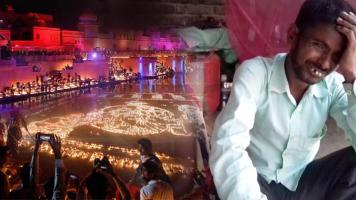 Ayodhya diwali and poor man