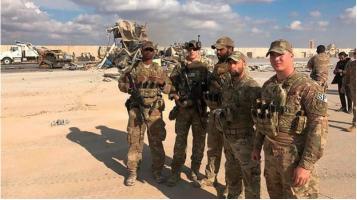 अमेरिकी फ़ौजियों ने एक इराक़ में एक और बेस ख़ाली किया