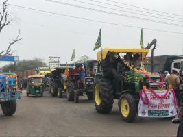 किसान आंदोलन का 43वां दिन 