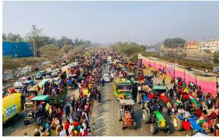 Farmers protest