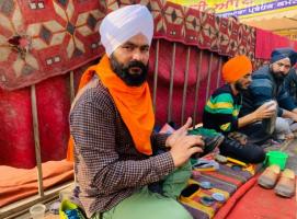 किसानों के विशाल आंदोलन के निर्माण में मददगार लोगों से मुलाक़ात