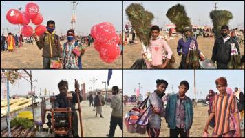 लॉकडाउन में बर्बाद फेरीवालों को माघ मेला भी न दे पा रहा रोज़गार