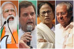 एक्जिट पोल: बंगाल में कड़ा मुकाबला, असम में भाजपा एवं केरल में एलडीएफ को बढ़त