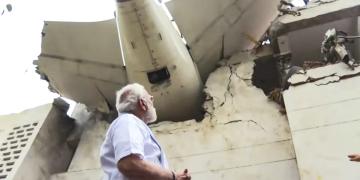 plane crash and MODI