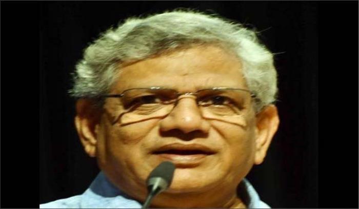 येचुरी ने रिजिजू से पूछा - महात्मा गांधी के मारे जाने के बाद किसने जश्न मनाया था ?