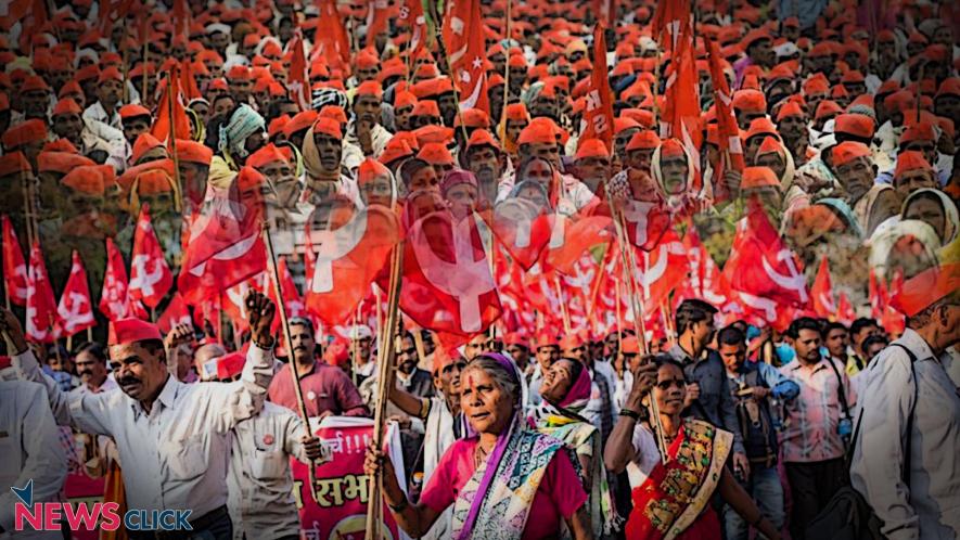 farmers' long march