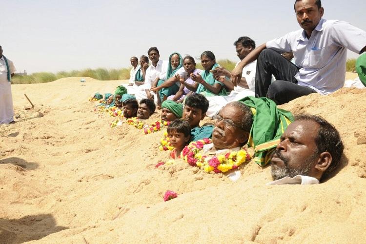farmers protest