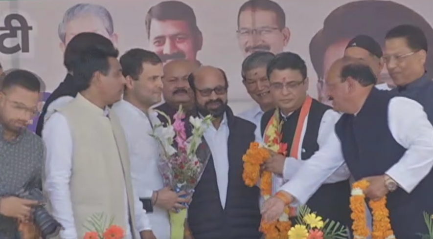 राहुल गांधी का दौरा