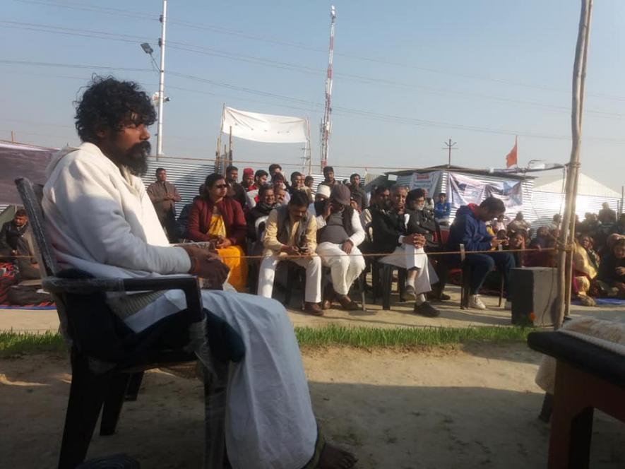 अनशनरत आत्मबोधानंद