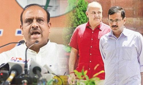 विजेंद्र गुप्ता, मनीष सिसोदिया और अरविंद केजरीवाल