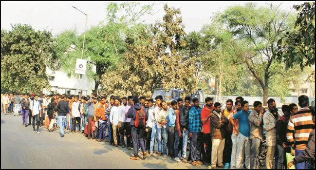 unemployment in india