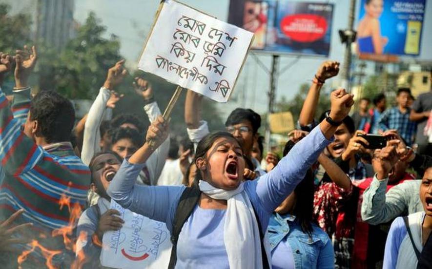 north0-east protest