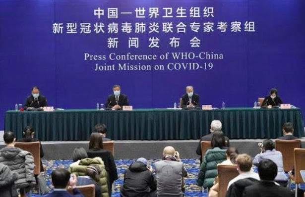 WHO joins china