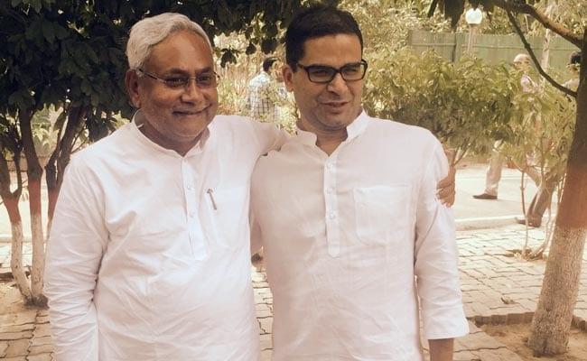 Prashant kishor and Nitish Kumar