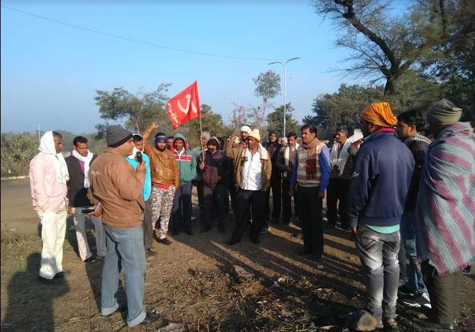 workers protest