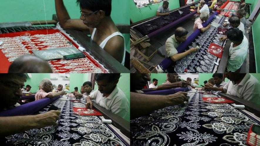 लॉकडाउन से चिकनकारी और ज़रदोज़ी के कारीगर
