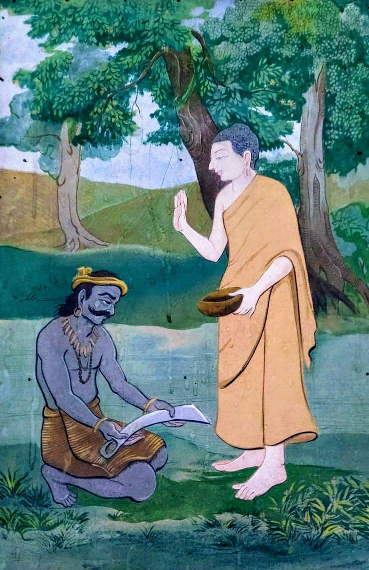 बुद्ध और अंगुलीमाल