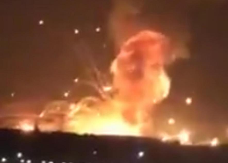 jordan explosion