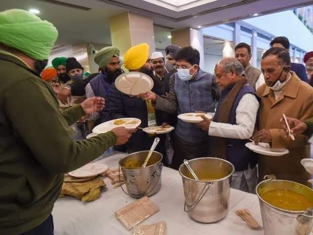 Farmers protest