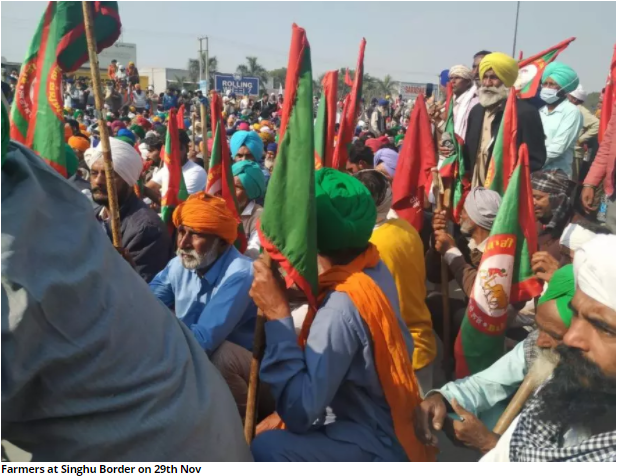 किसानों आंदोलन अपडेट:  समिति बनाने के प्रस्ताव से सहमत नहीं हैं किसान संगठन, वरिष्ठ वकीलों से विचार-विमर्श