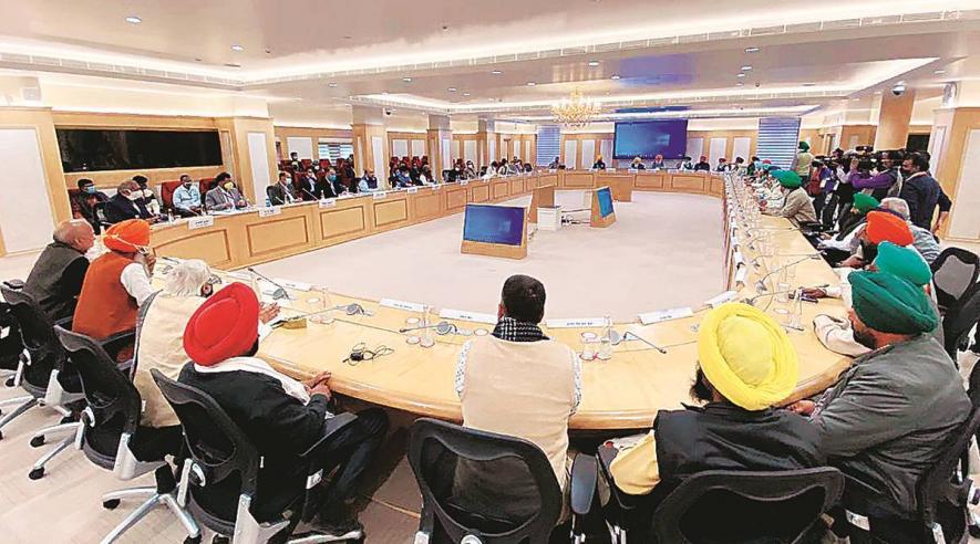 सरकार और किसानों के बीच चौथे चरण की चर्चा खत्म