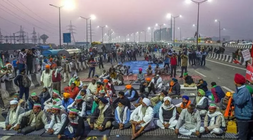 farmers protest
