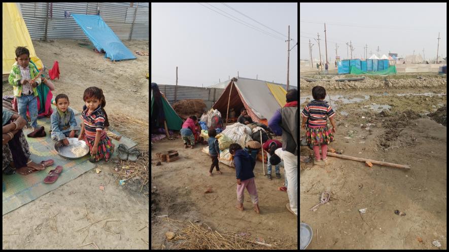 एक तरफ़ मेले की चकाचौंध और दूसरी तरफ़ सफ़ाईकर्मियों की दुर्दशा पेश करती यह रिपोर्ट