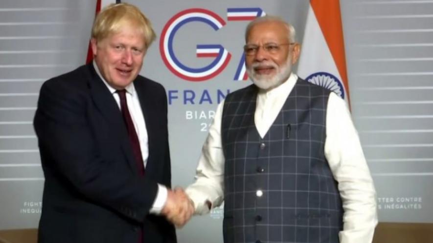 बोरिस जॉनसन ने मोदी पर एक एहसान किया है