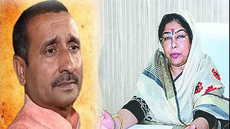 कुलदीप सेंगर और उनकी पत्नी संगीता सेंगर