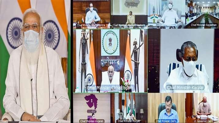 प्रधानमंत्री ने कोविड-19 की मौजूदा स्थिति पर 10 राज्यों के मुख्यमंत्रियों के साथ बैठक की