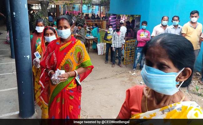 पश्चिम बंगाल में सातवें चरण में 75.06 फीसदी मतदान