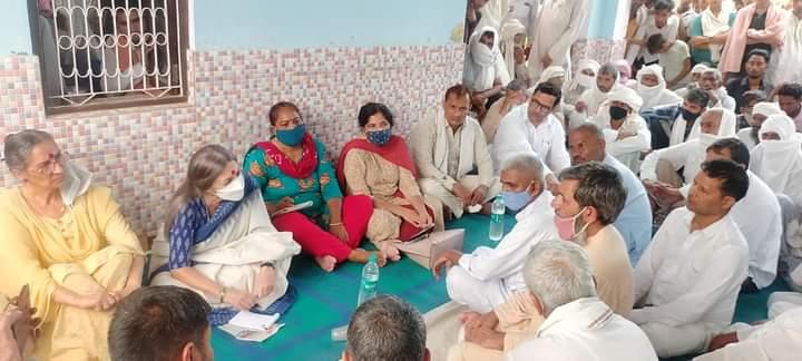हरियाणा: आसिफ़ हत्याकांड के पीड़ित परिवार से मिला वामदलों का प्रतिनिधि मंडल
