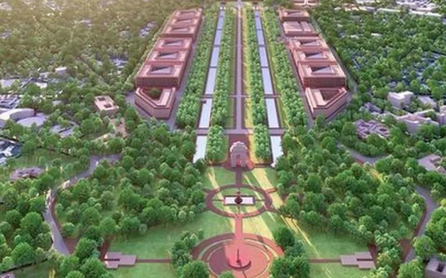 सेंट्रल विस्टा की राह में आने वाले कानूनों को सरकार कर रही है नज़रअंदाज़