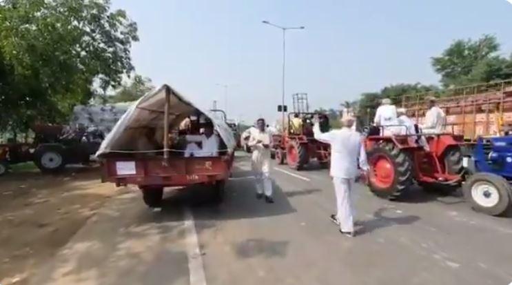 kisan march