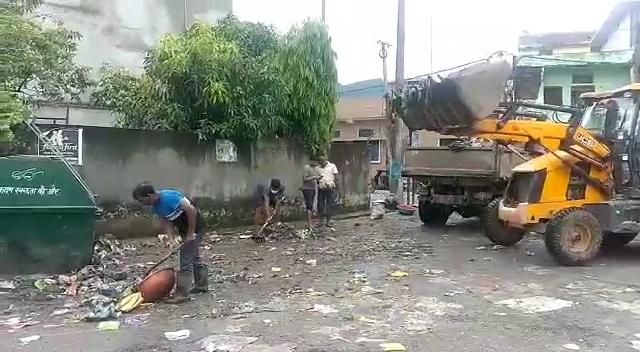 sanitation workers