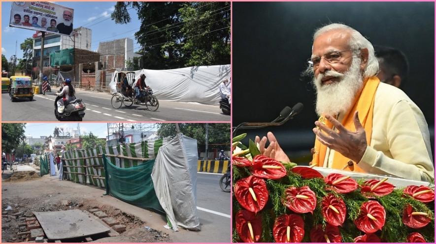 मोदी की काशी यात्रा: बदहाल ‘विकास’ की हक़ीक़त परदे से ढांपने की कोशिश