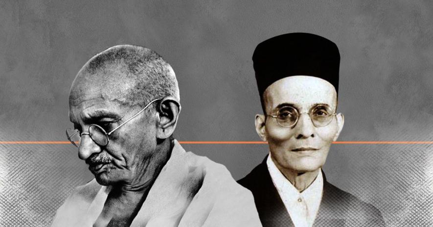 gandhi ji and sawarkar