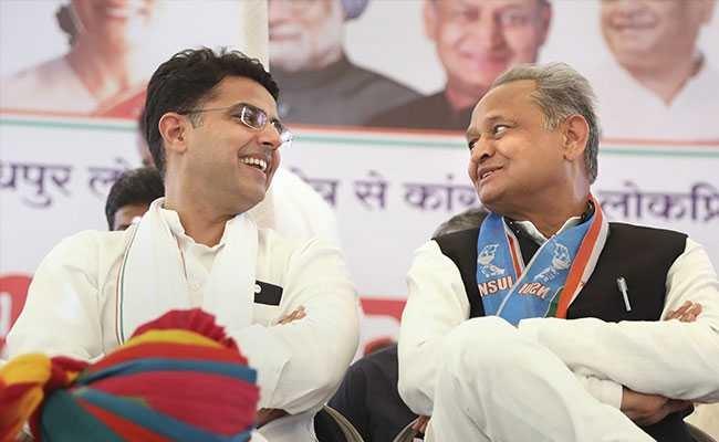 Ashok Gehlot and Sachin Pilot
