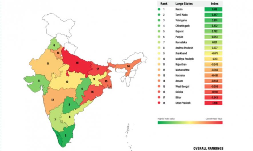 ‘डबल इंजन’ सरकार का हाल: पब्लिक अफेयर्स इंडेक्स में इस साल भी यूपी सबसे नीचे