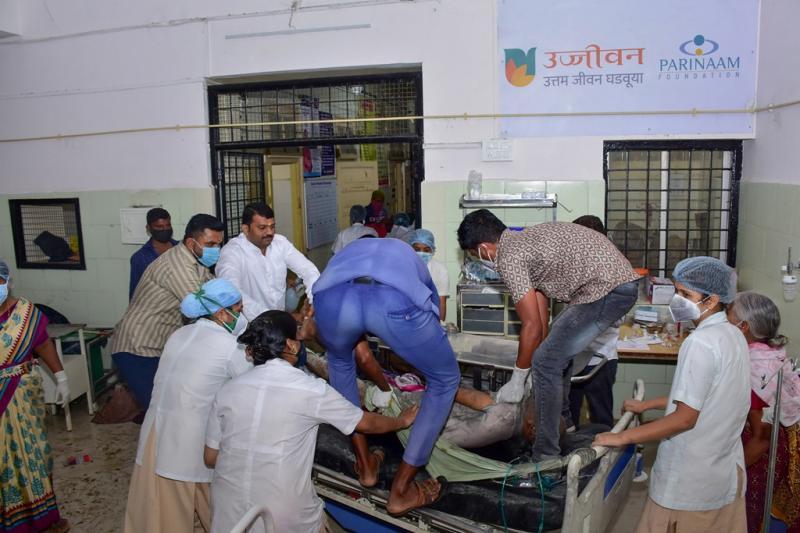 fire in Ahmednagar government hospital