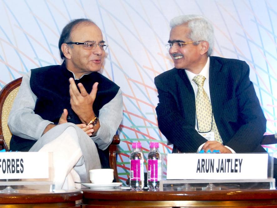 Arun Jaitley and Shaktikanta Das