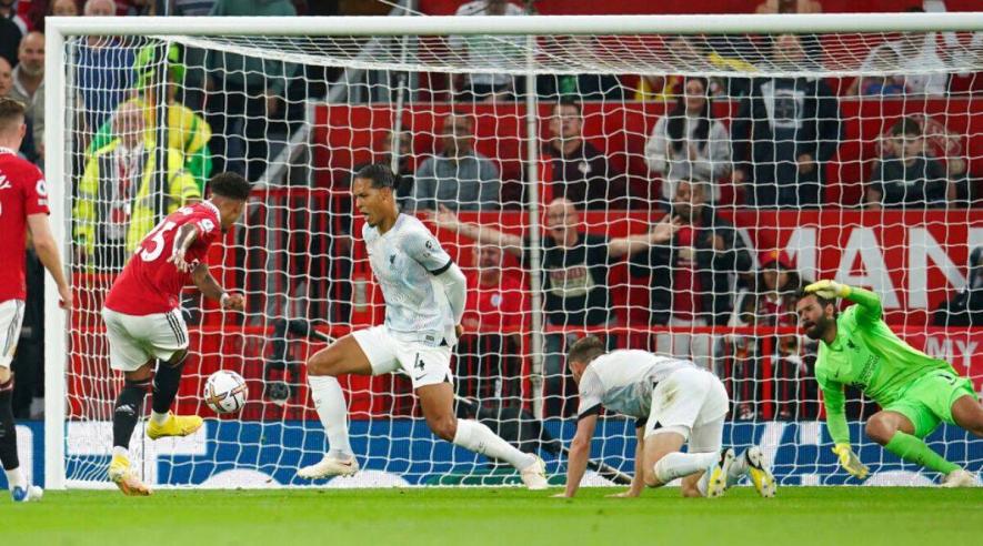 Manchester United beat Liverpool